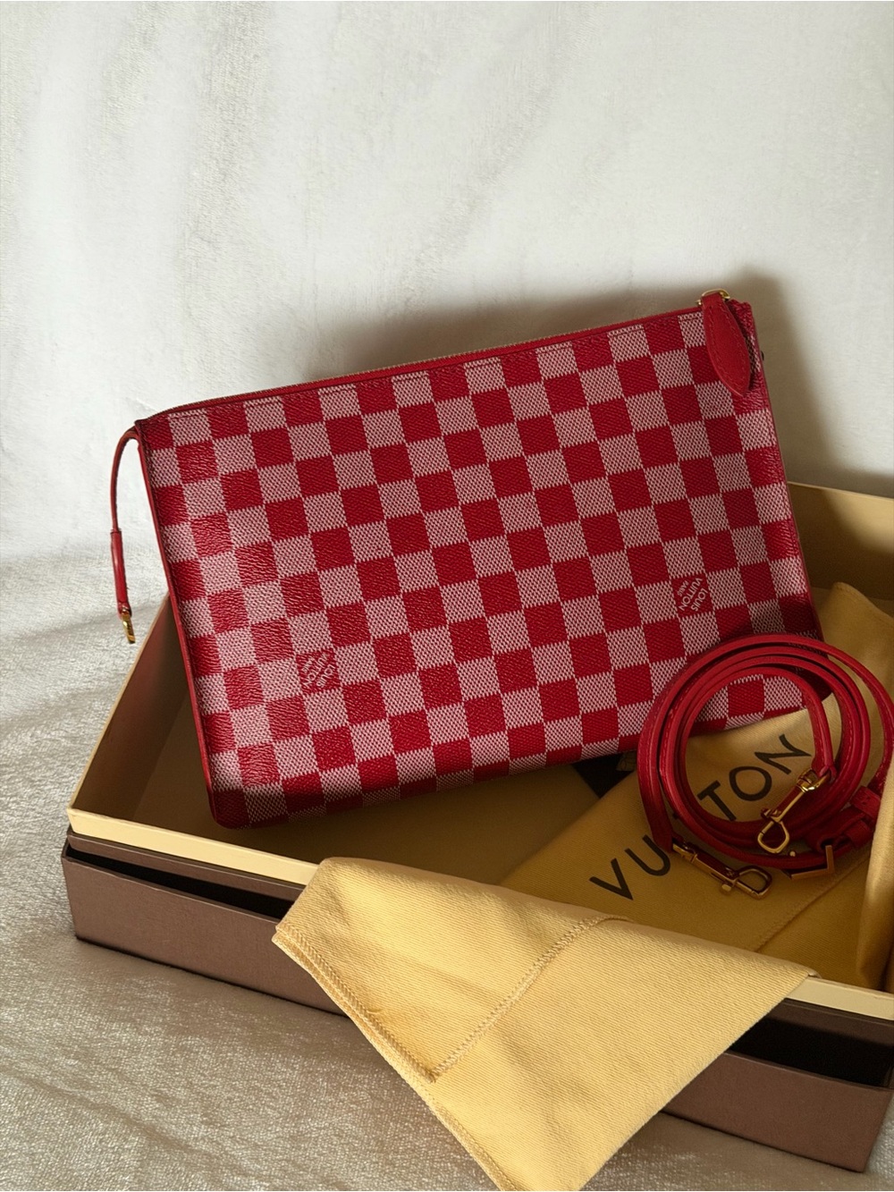 💝Louis Vuitton Designer Damier Couleur Module Shoulder/Crossbody